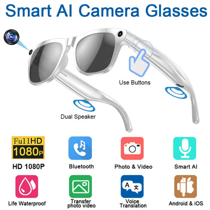 AI Smart Glasses 4K