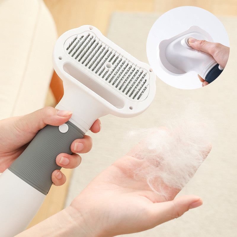 Pet Electric Hair Pulling and Blowing Comb